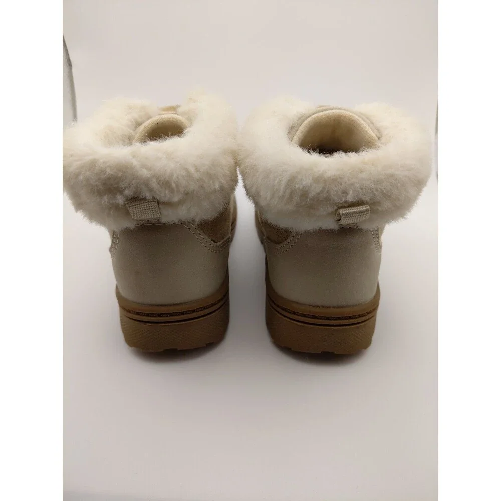 Carters Toddler Girls Sarang Fashion Boots Sneakers Comfy Shoes Gold Pink Size 7